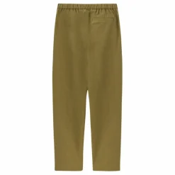 Pantalon Elastiqué Droit | Vert kaki