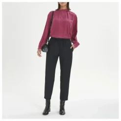 Pantalon Elastiqué Laine | Noir