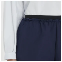 Pantalon Elastiqué Laine | Bleu marine