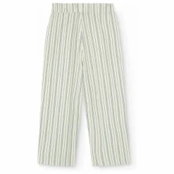 Pantalon Elephant Rayé | Ecru
