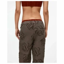 Pantalon Emberia Pan Dobby | Marron