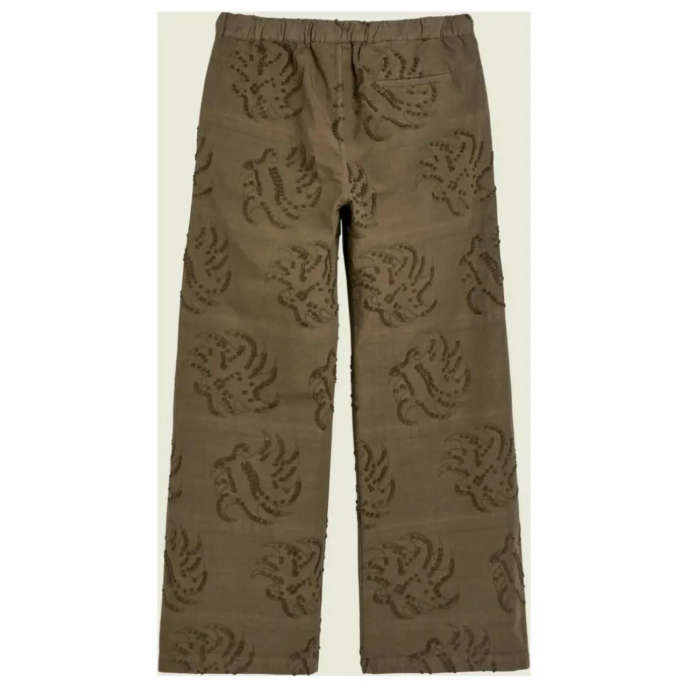 Pantalon Emberia Pan Dobby | Marron