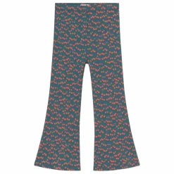 Pantalon Evasé Côtelé Pommes Coton Bio | Bleu marine