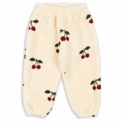 Pantalon Façon Sherpa Jody Cerises Fibres Recyclées | Ecru