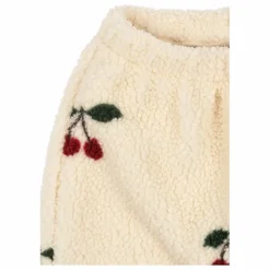 Pantalon Façon Sherpa Jody Cerises Fibres Recyclées | Ecru