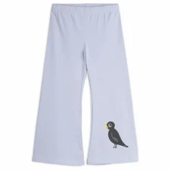 Pantalon Flare Birds Coton Bio | Lilas