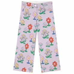 Pantalon Fleuri | Lilas