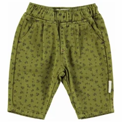 Pantalon Fleuri | Olive