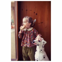 Pantalon Fleuri | Olive