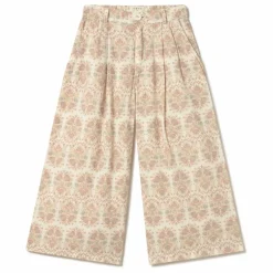 Pantalon Fleurs | Ecru