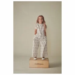 Pantalon Fleurs | Ecru