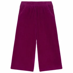 Pantalon Flor Velours | Framboise