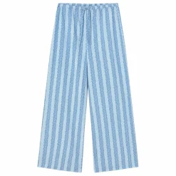 Pantalon Flowers | Bleu