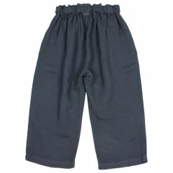 Pantalon Fluide Lin | Bleu nuit