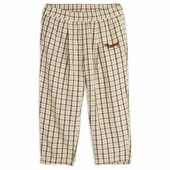 Pantalon Gingham | Beige