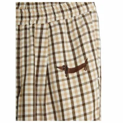 Pantalon Gingham | Beige