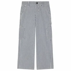 Pantalon Gittesy Rayé | Bleu marine