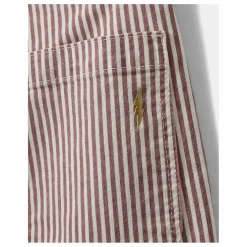 Pantalon Gittesy Rayé | Rouge
