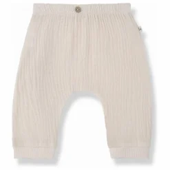 Pantalon Giuseppe Gaze de Coton | Rose poudré
