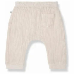 Pantalon Giuseppe Gaze de Coton | Rose poudré