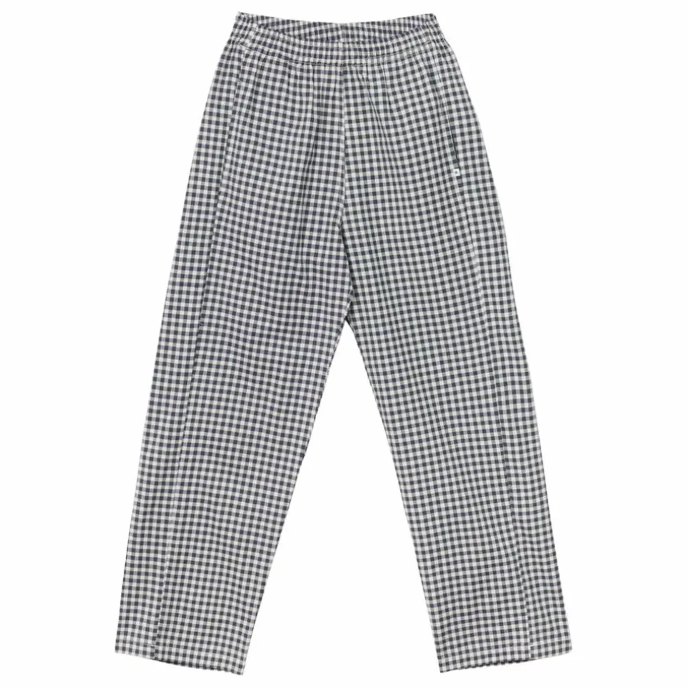 Pantalon Gwenda Vichy Coton Bio | Vert