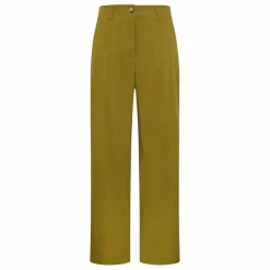 Pantalon Hibiscus Popeline de Coton | Vert