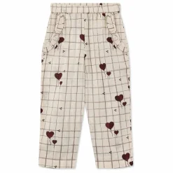Pantalon Ilove Carreaux | Ecru
