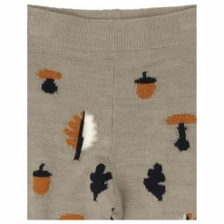 Pantalon Jaquard Laine de Mérinos | Beige chiné