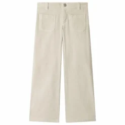Pantalon Jennifael Velours Coton Bio | Mastic
