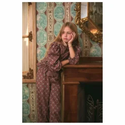 Pantalon Juliana Coton Bio | Bordeaux
