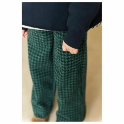 Pantalon Krissie Carreaux | Vert