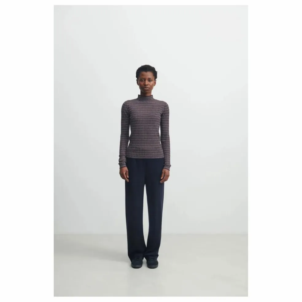 Pantalon Laine Mérinos - Collection Femme | Bleu marine