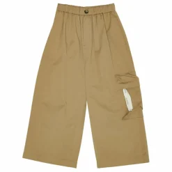 Pantalon Large Flynn Coton Bio | Camel