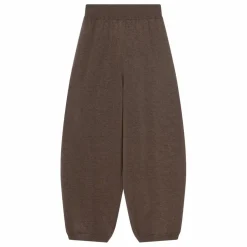Pantalon Large Laine Mérinos Extra Fine | Taupe