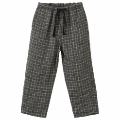 Pantalon Leda Carreaux | Gris