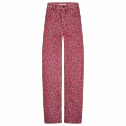 Pantalon Lew Guépard Coton Bio | Rouge