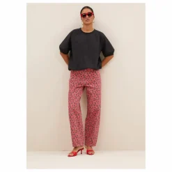 Pantalon Lew Guépard Coton Bio | Rouge