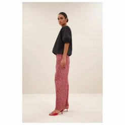 Pantalon Lew Guépard Coton Bio | Rouge