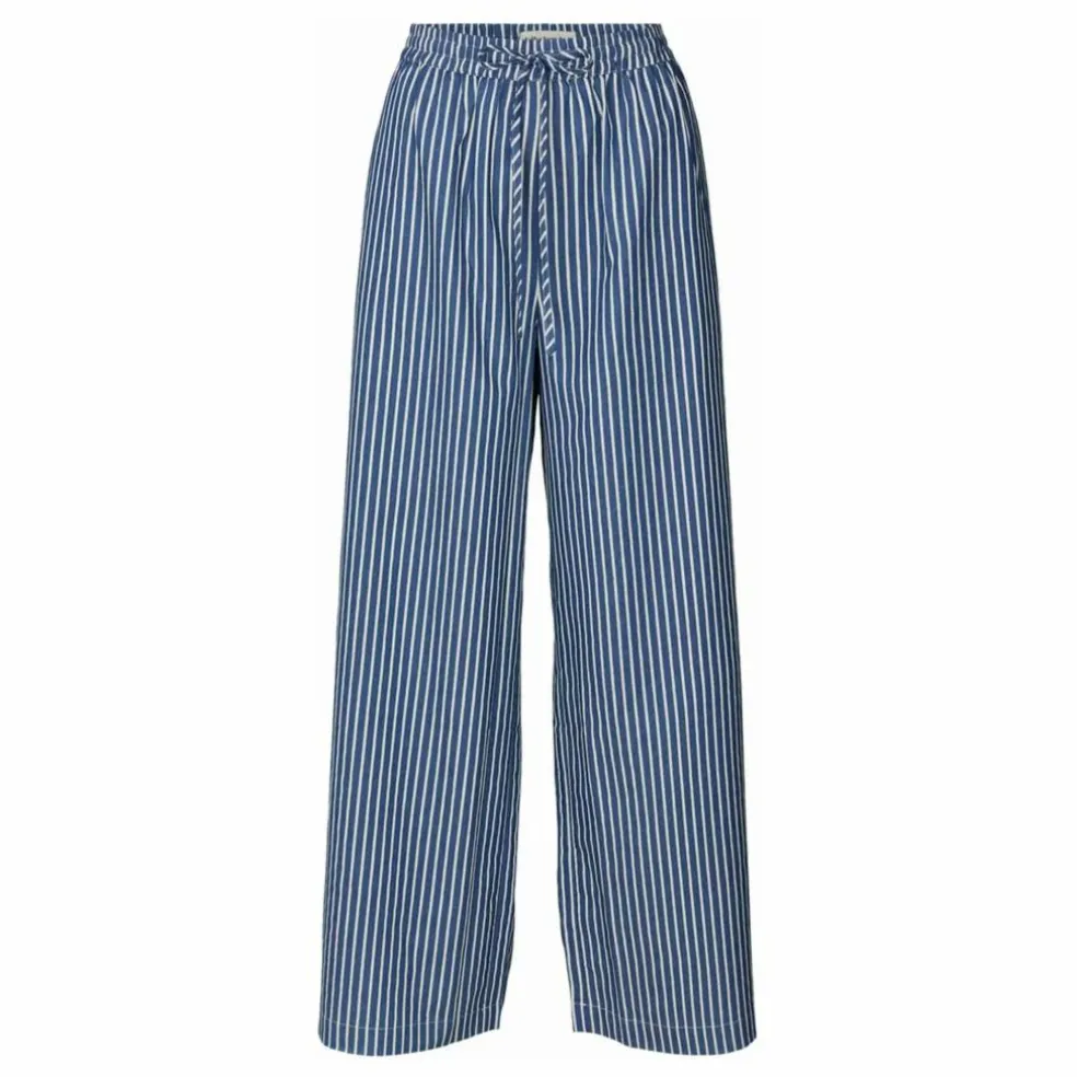 Pantalon Liam Rayures | Bleu