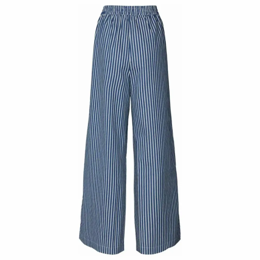 Pantalon Liam Rayures | Bleu