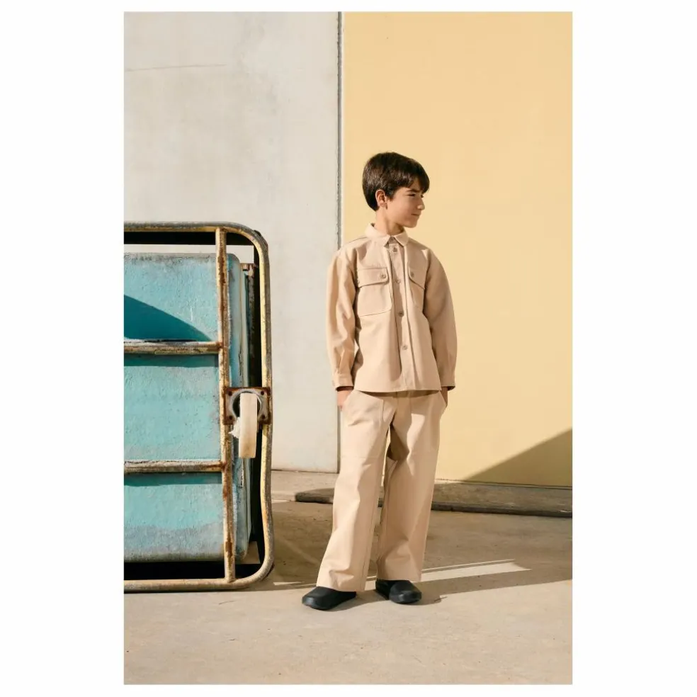 Pantalon Loose | Beige