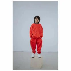 Pantalon Loose Coton Bio | Orange