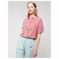 Pantalon Loose Vichy - Collection Femme | Bleu turquoise
