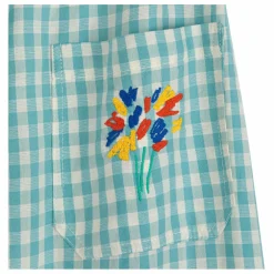 Pantalon Loose Vichy - Collection Femme | Bleu turquoise