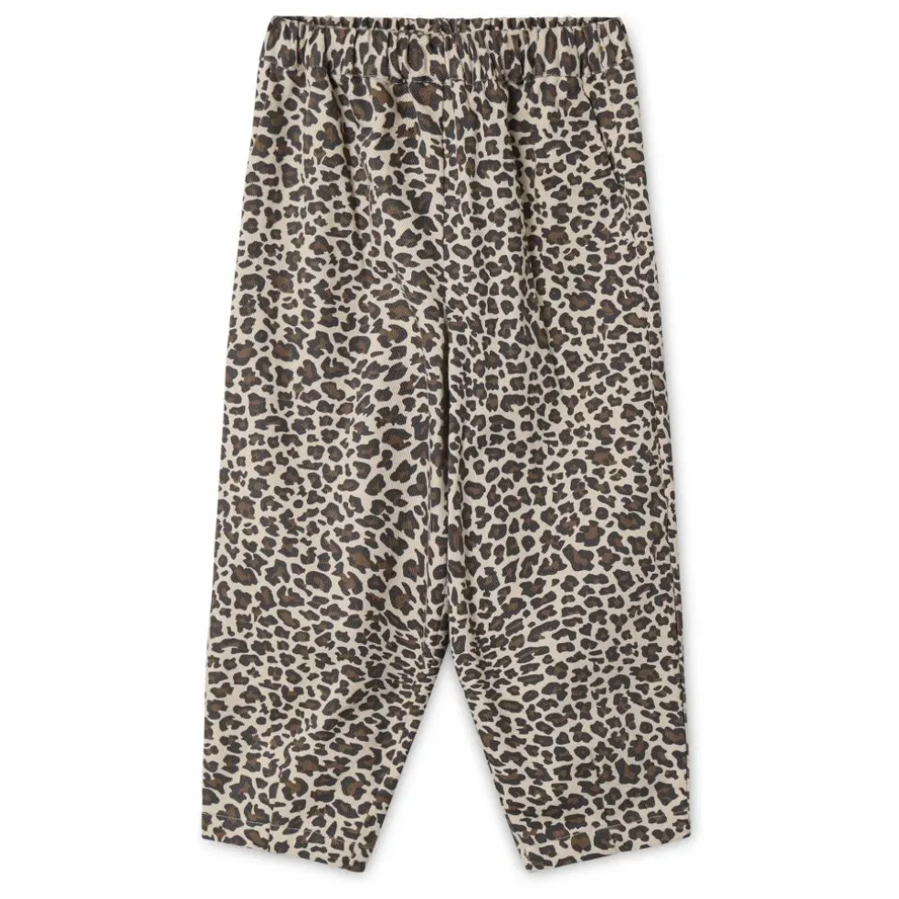 Pantalon Léopard | Beige