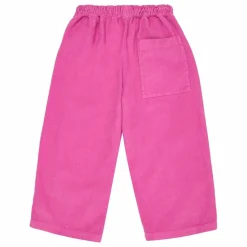 Pantalon Lounge Velours Côtelé Coton Bio | Rose