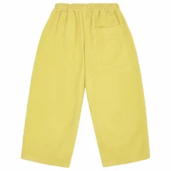 Pantalon Lounge Velours Côtelé Coton Bio | Jaune