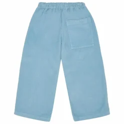 Pantalon Lounge Velours Côtelé Coton Bio | Bleu Clair