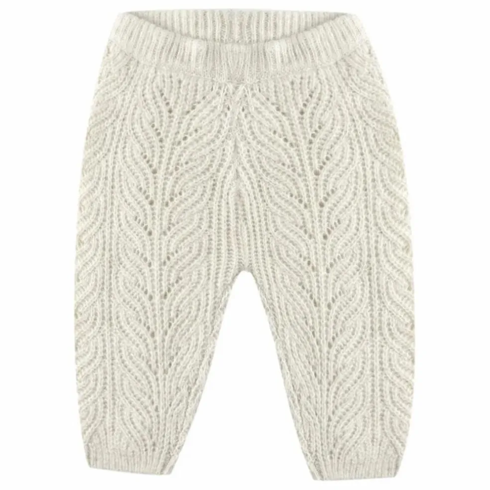 Pantalon Maille | Grège