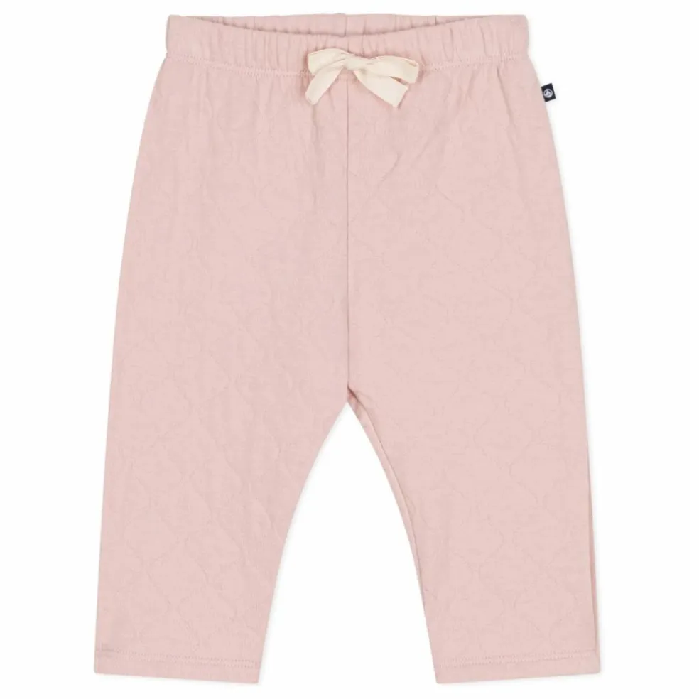 Pantalon Matelassé Tapucin Coton Bio | Vieux Rose